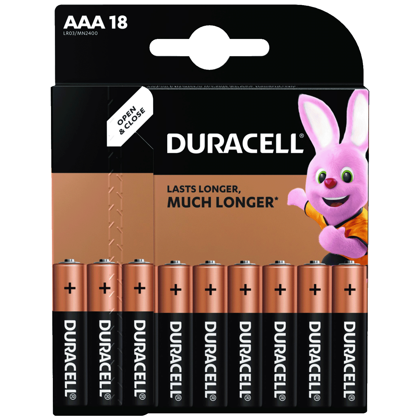DURACELL Alkalna baterija DBAAA18, AAA, 1, 5V, Blister 18 komada