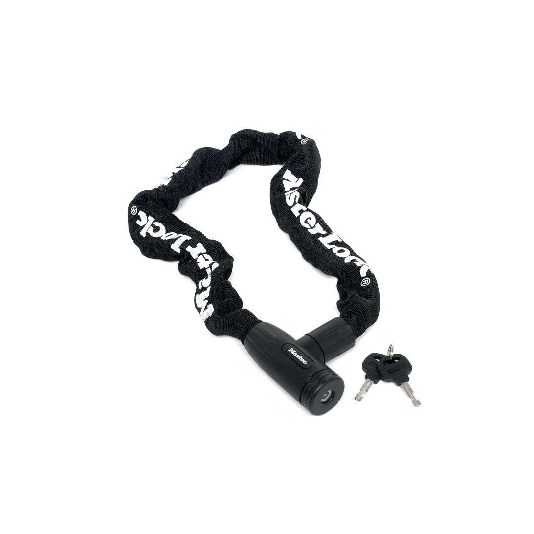 MASTER LOCK Lanac za zaključavanje bicikla 8391, 8 mm x 90 cm, Crni