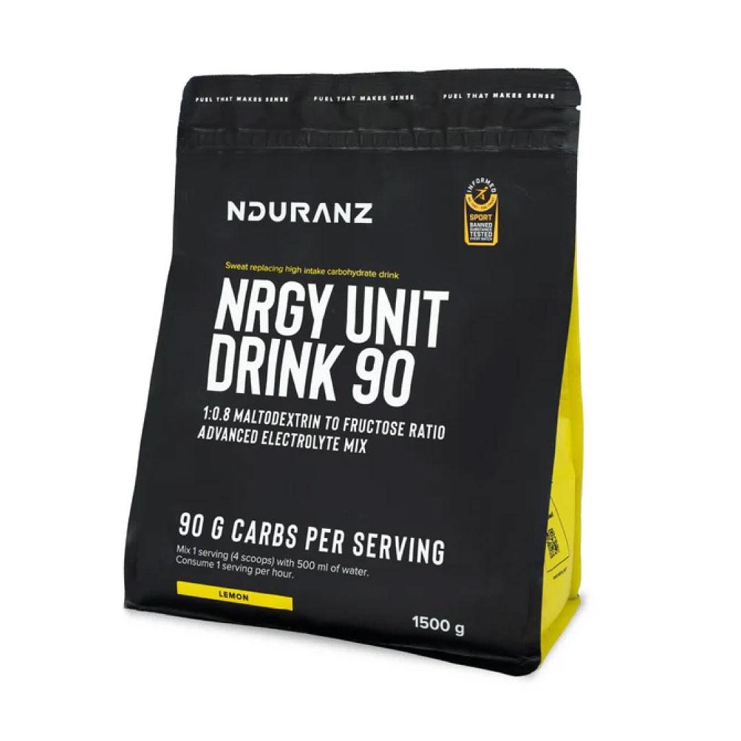 NDURANZ Sportski napitak Nrgy Unit Drink 90, Limun, 1500 g