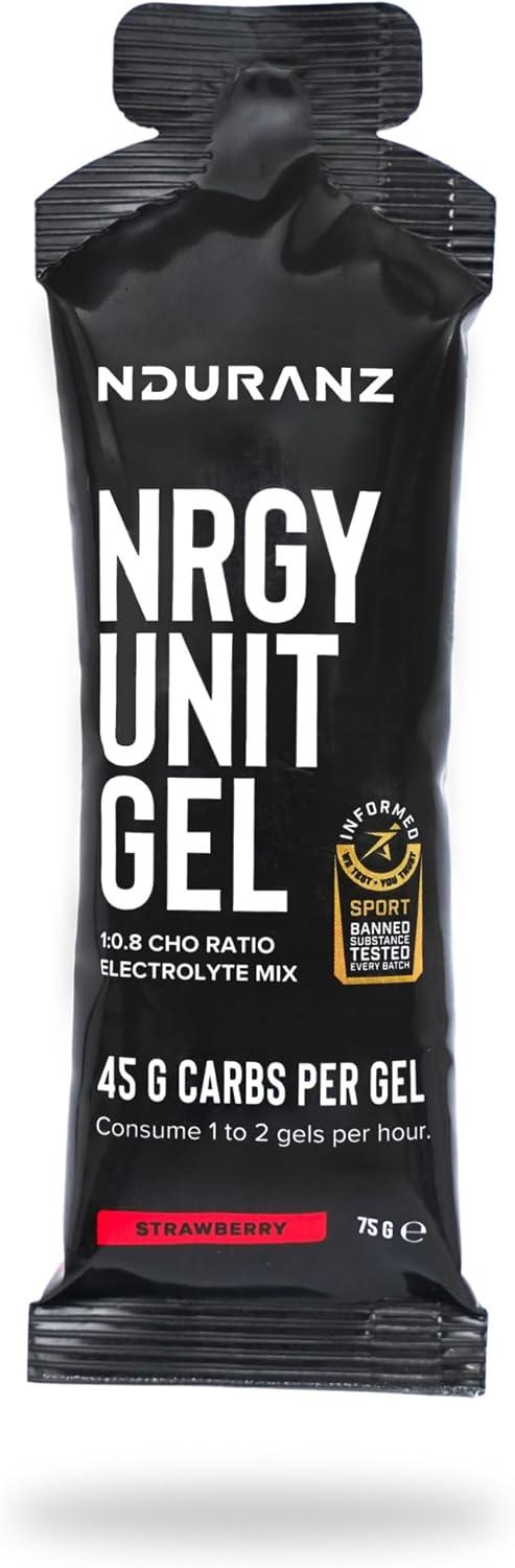 NDURANZ Energetski gel Nrgy Unit, Jagoda, 75 g