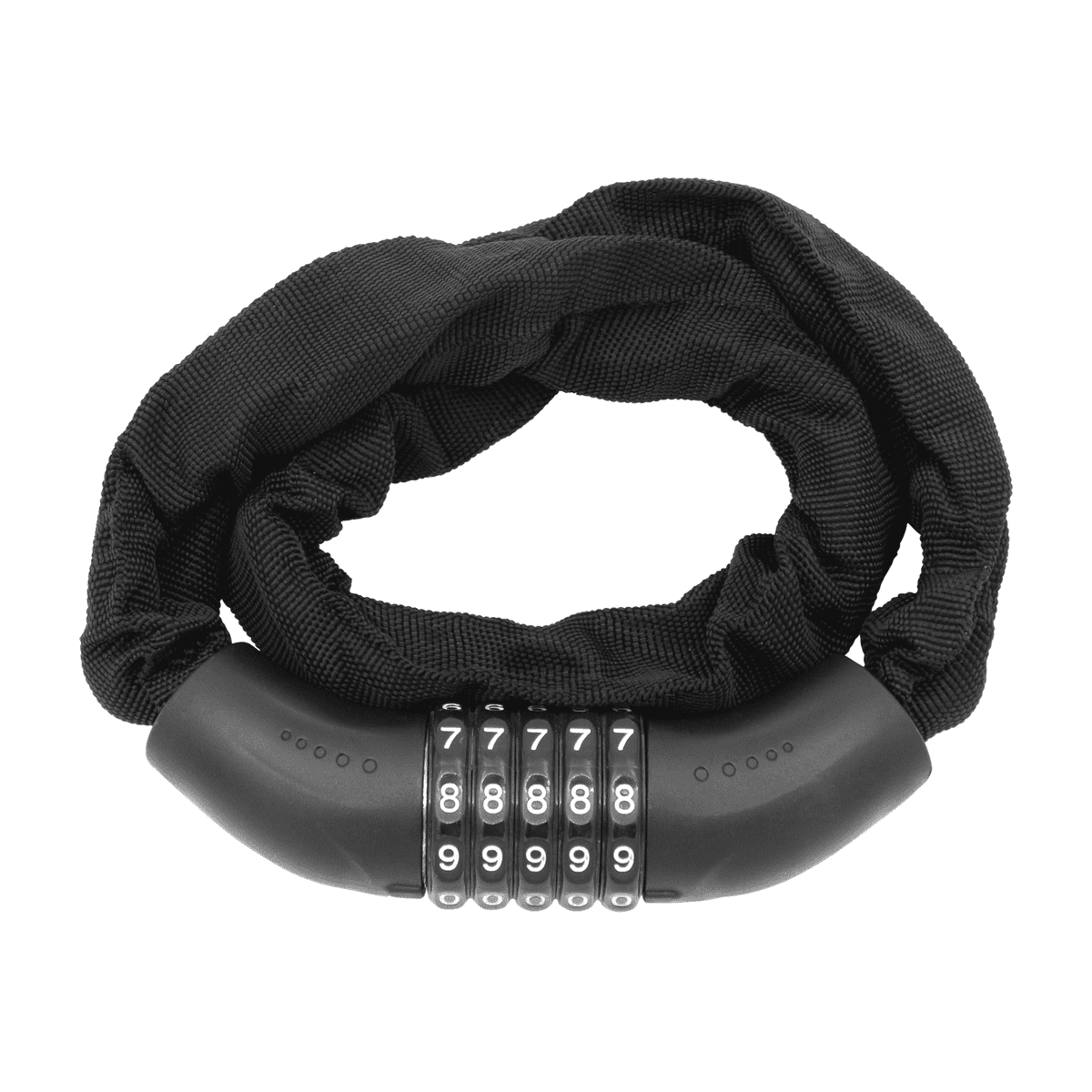 GOLDEN KEY Brava za bicikl na šifru Forget, 6x800mm, Crna