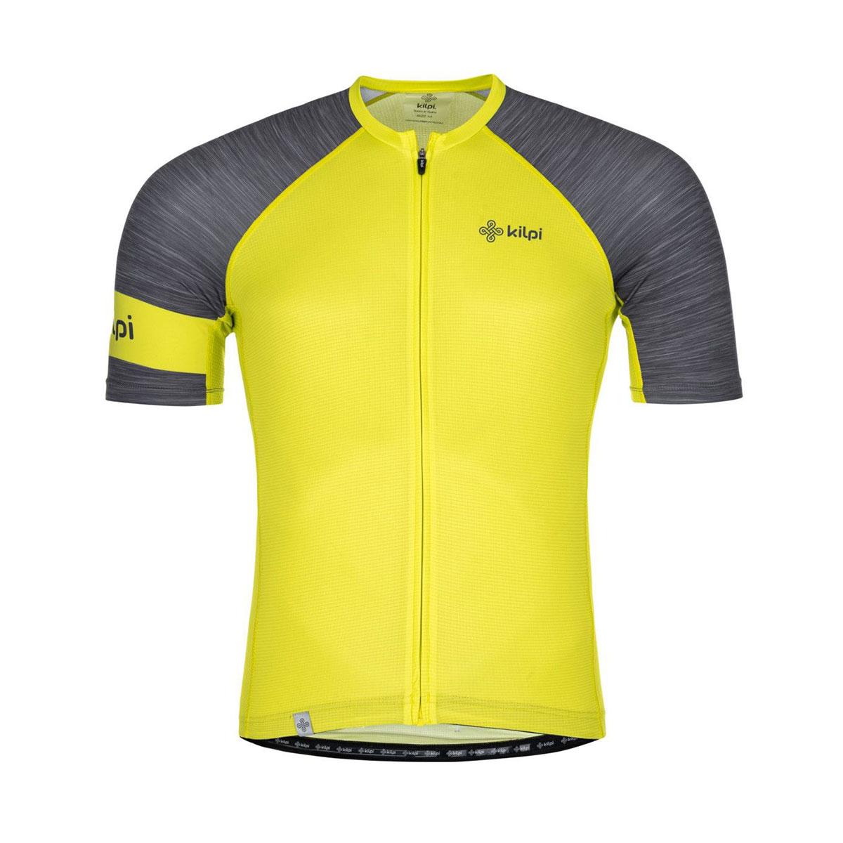 Kilpi Muška sportska majica Selva-M, Žuto-siva