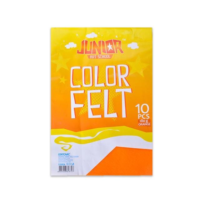 Junior filc 135026, A4, narandžasti