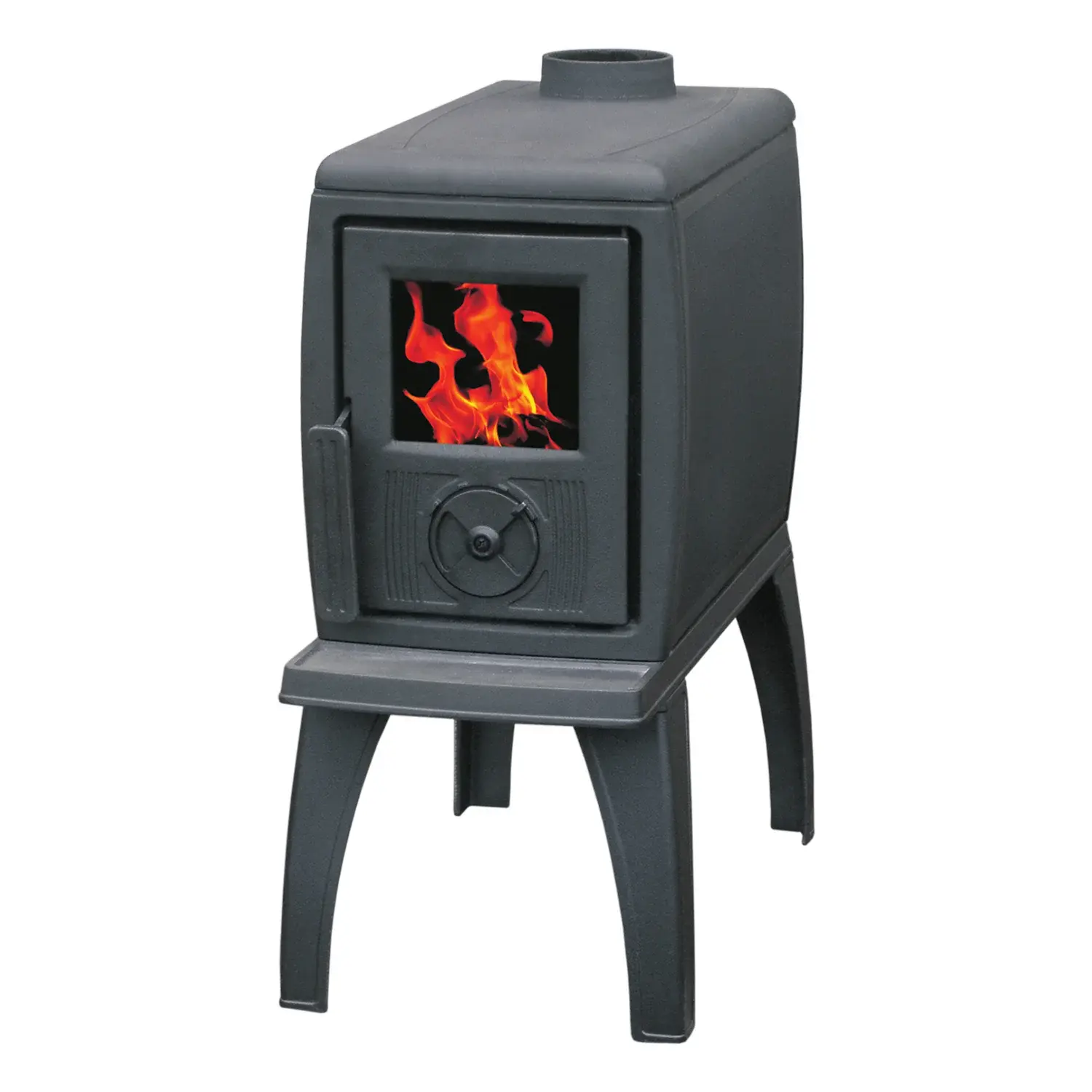 Plamen Kamin Trenk, 8kW, Crni