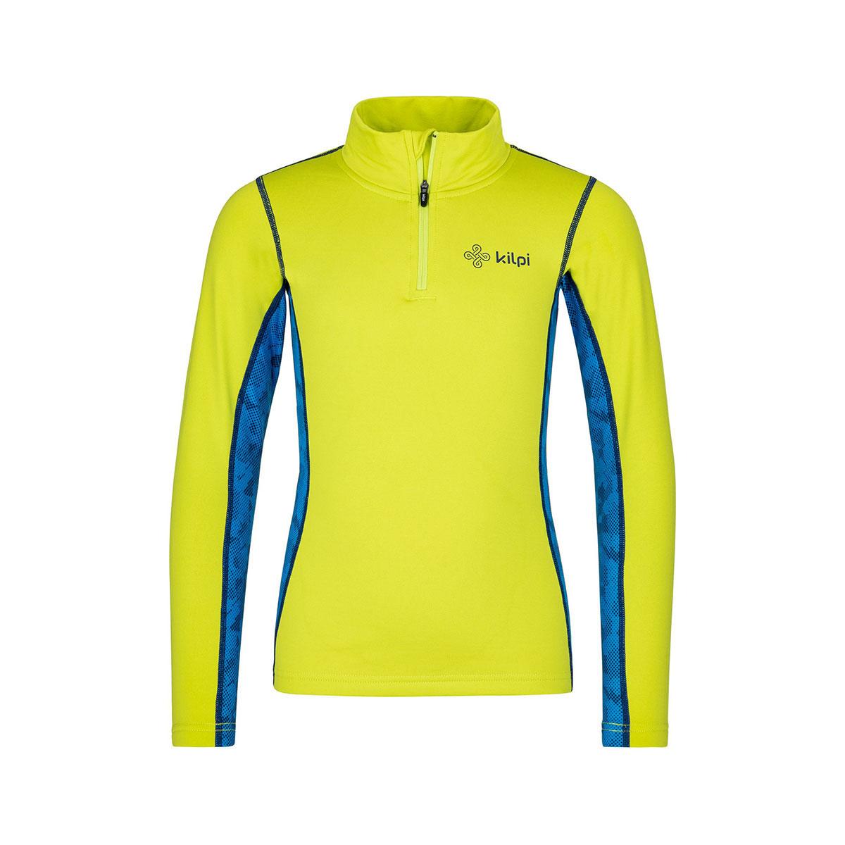 Kilpi Dječja majica dugih rukava Willie-J Junior, Žuta