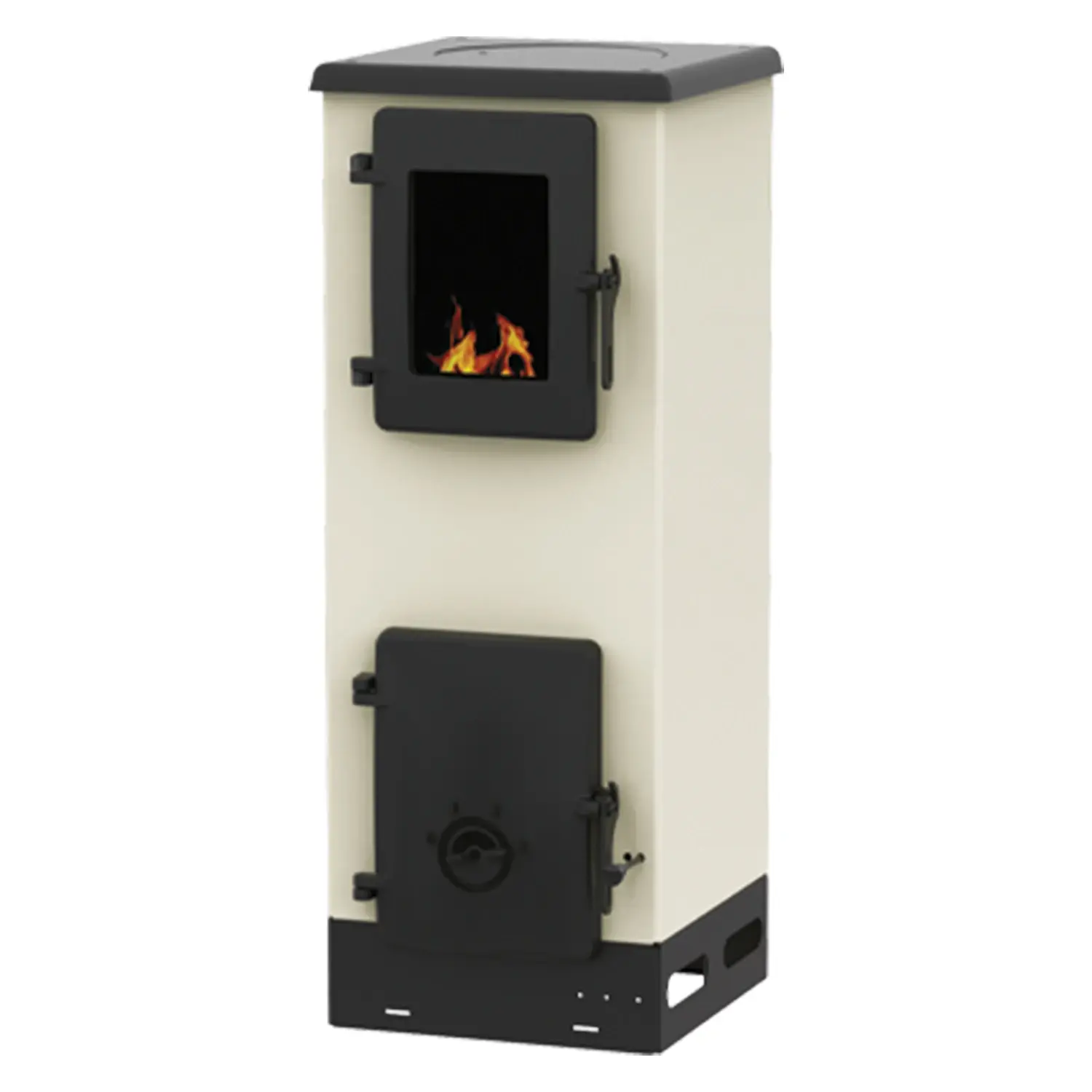 Alfa Plam Kamin Vulkan S, 4kW, Krem