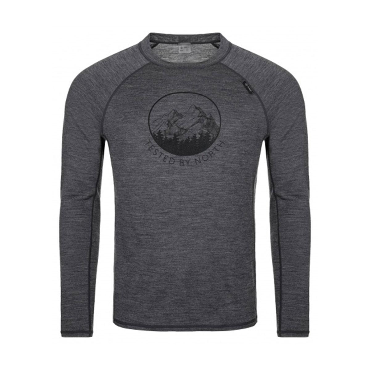 Kilpi Muški termalni veš Mavora Top-M, Tamnosivi