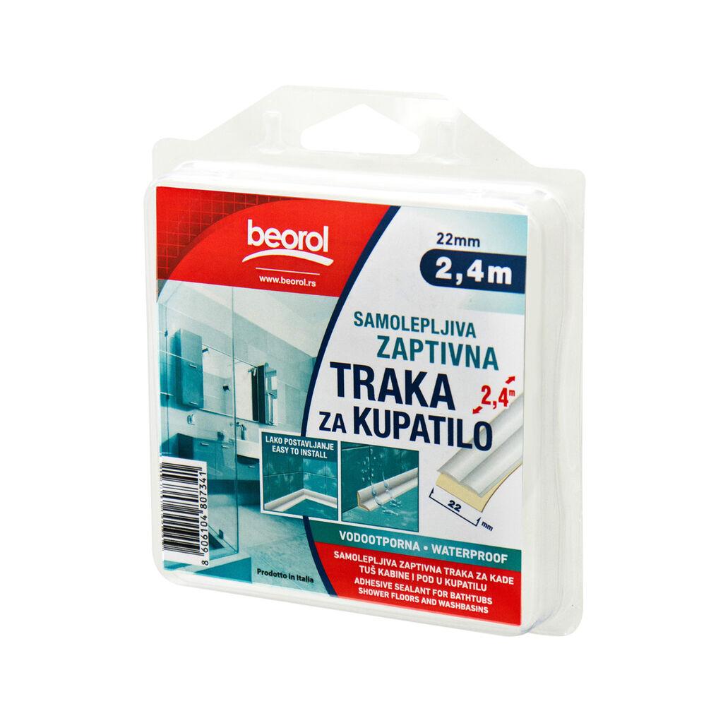 BEOROL Samoljepljiva zaptivna traka za kupatilo 22mm x 2.4m