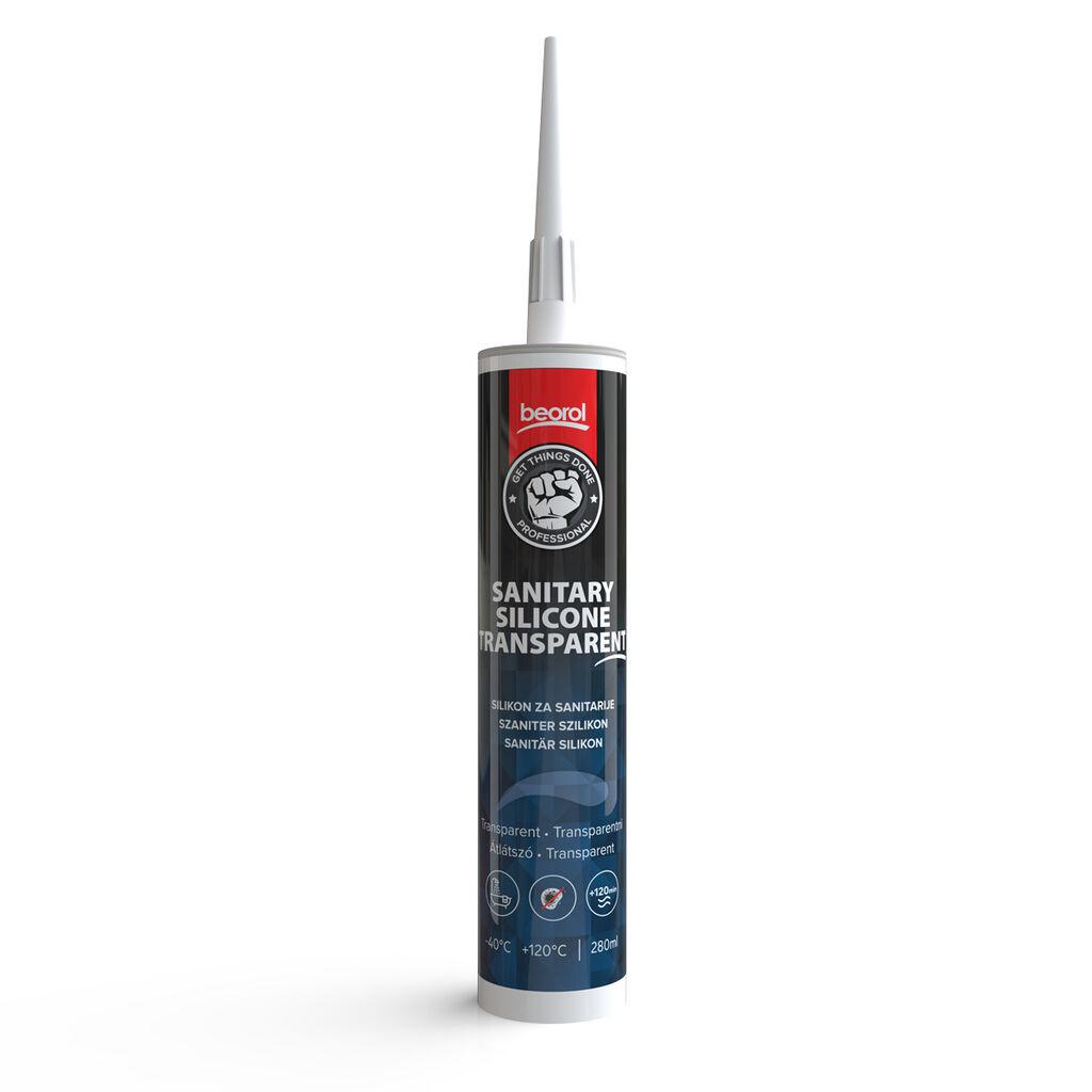 BEOROL Silikon sanitar 280ml transparent