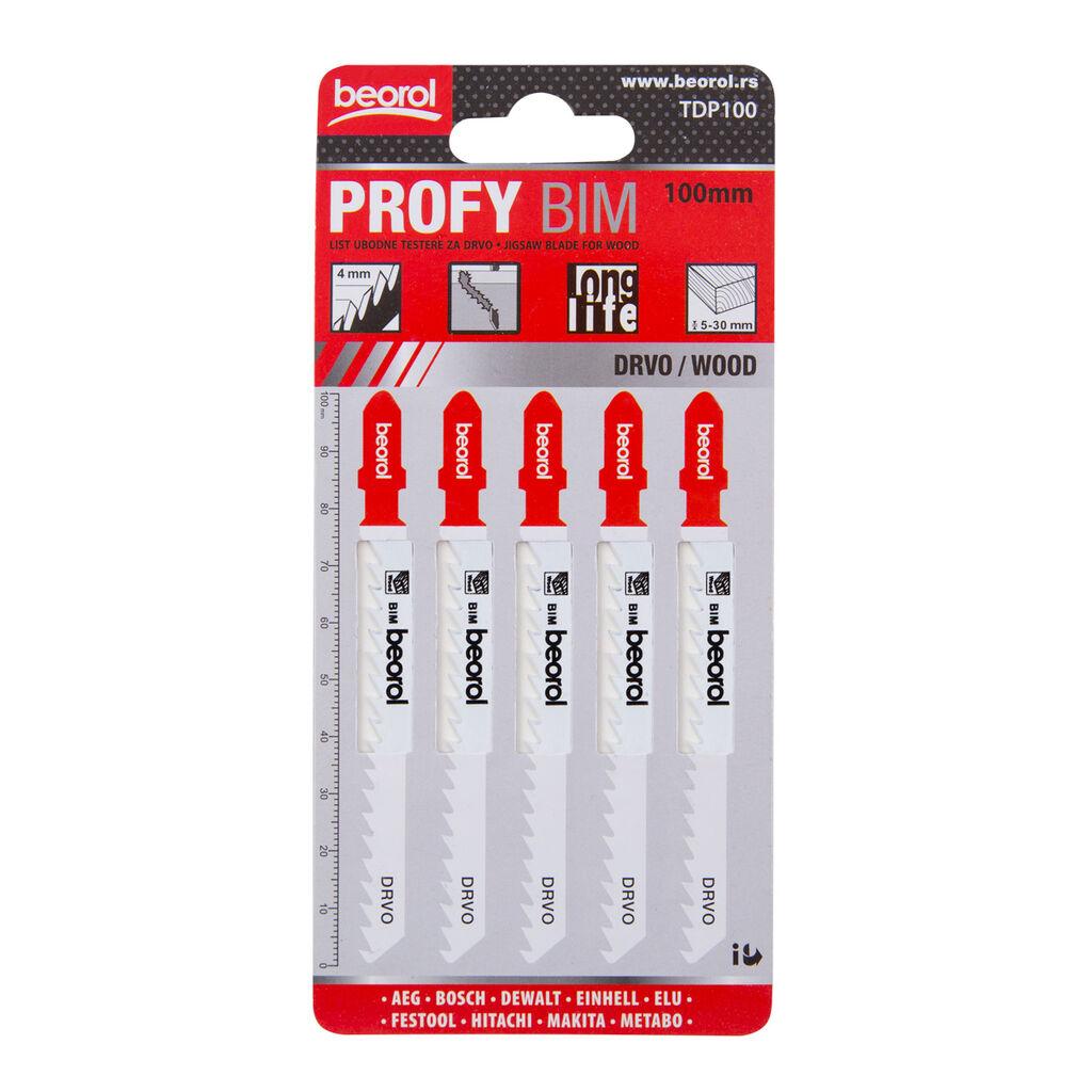 BEOROL Ubodna pila za drvo profi 100 mm 5/1