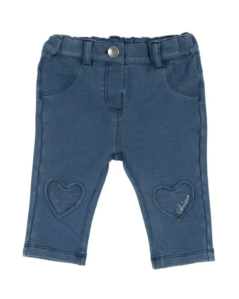 Chicco Pantalone za djevojčice Love, Tamnoplave