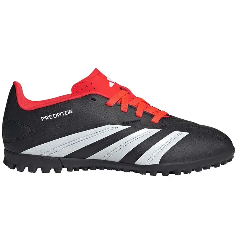 Adidas Predator Club L TF patike za dječake, crno-crvene