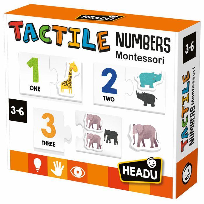 Headu Edukativna igra Montessori ''Taktilni brojevi"