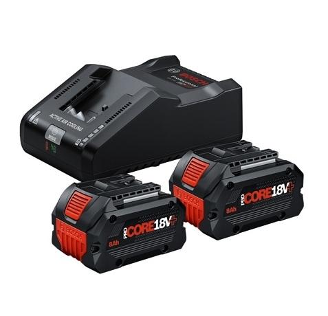 Bosch Starter-Set baterija 2xGBA 18V 8.0 Ah+punjac GAL18V160
