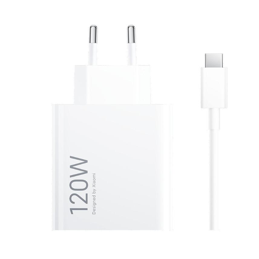 Xiaomi punjač 120W HyperCharge Combo (tip A) + kabel, bijeli