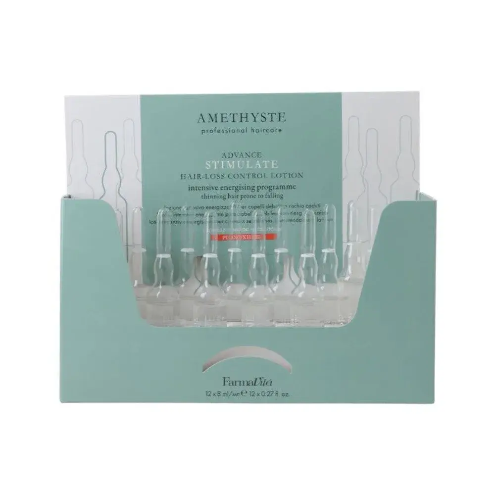Farmavita Tretman protiv opadanja kose Amethyste Advance Stimulate, 12 komada, 8 ml
