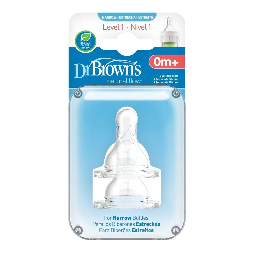 Dr Browns Cucla za bebe, Silikonska, Providna
