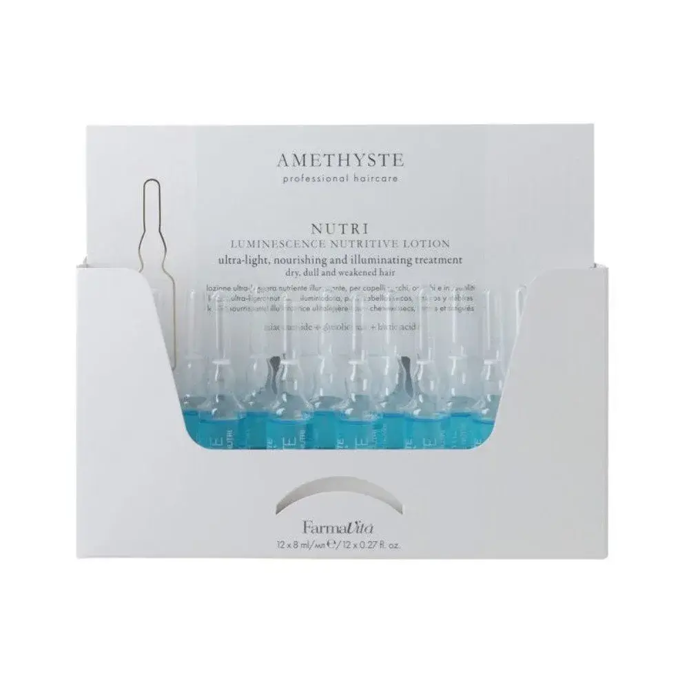 Farmavita Tretman za obnovu kose Amethyste Nutri, 12 komada, 8 ml