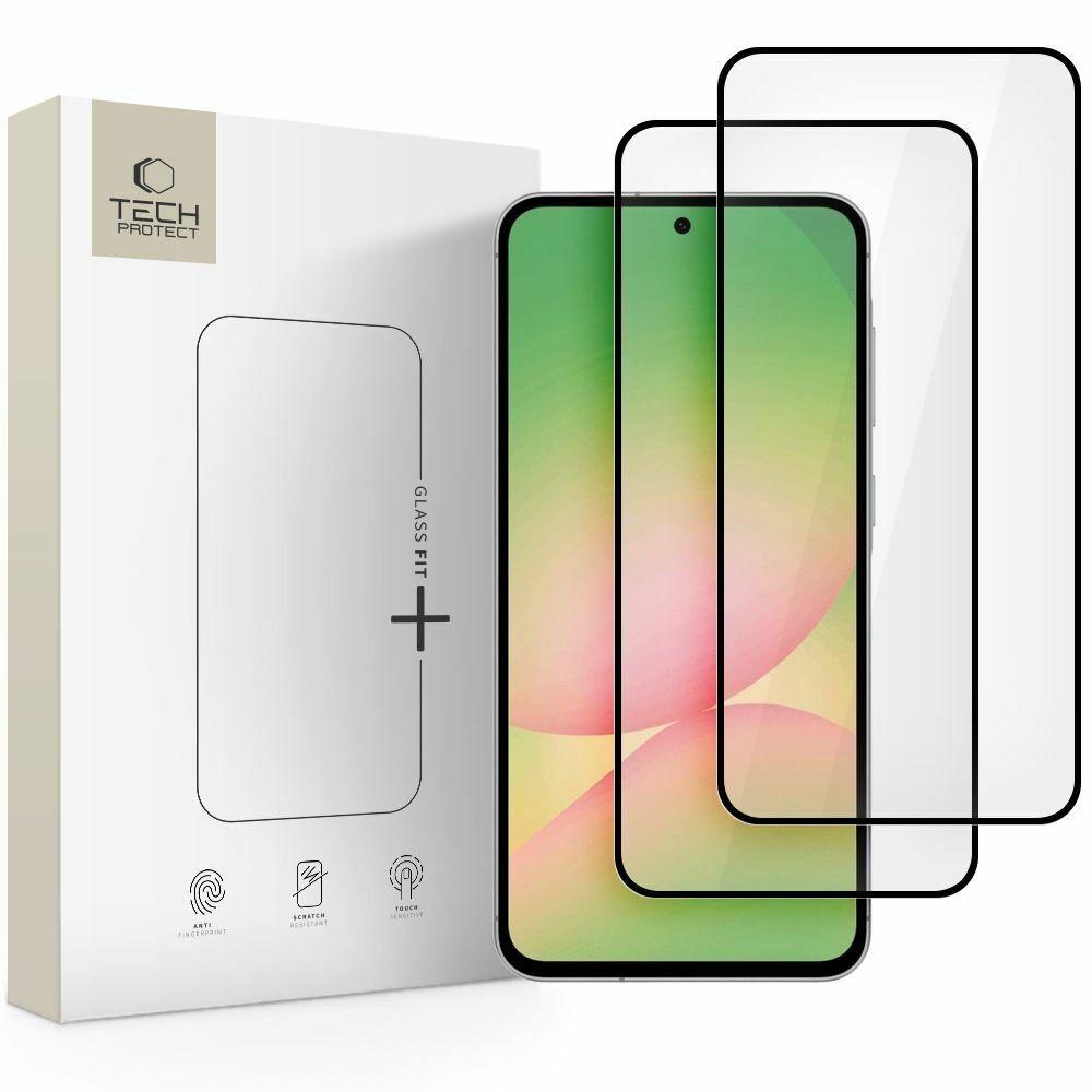 Tech-protect Zaštitno staklo za Galaxy A36 / A56 5G, Crno, 2 komada
