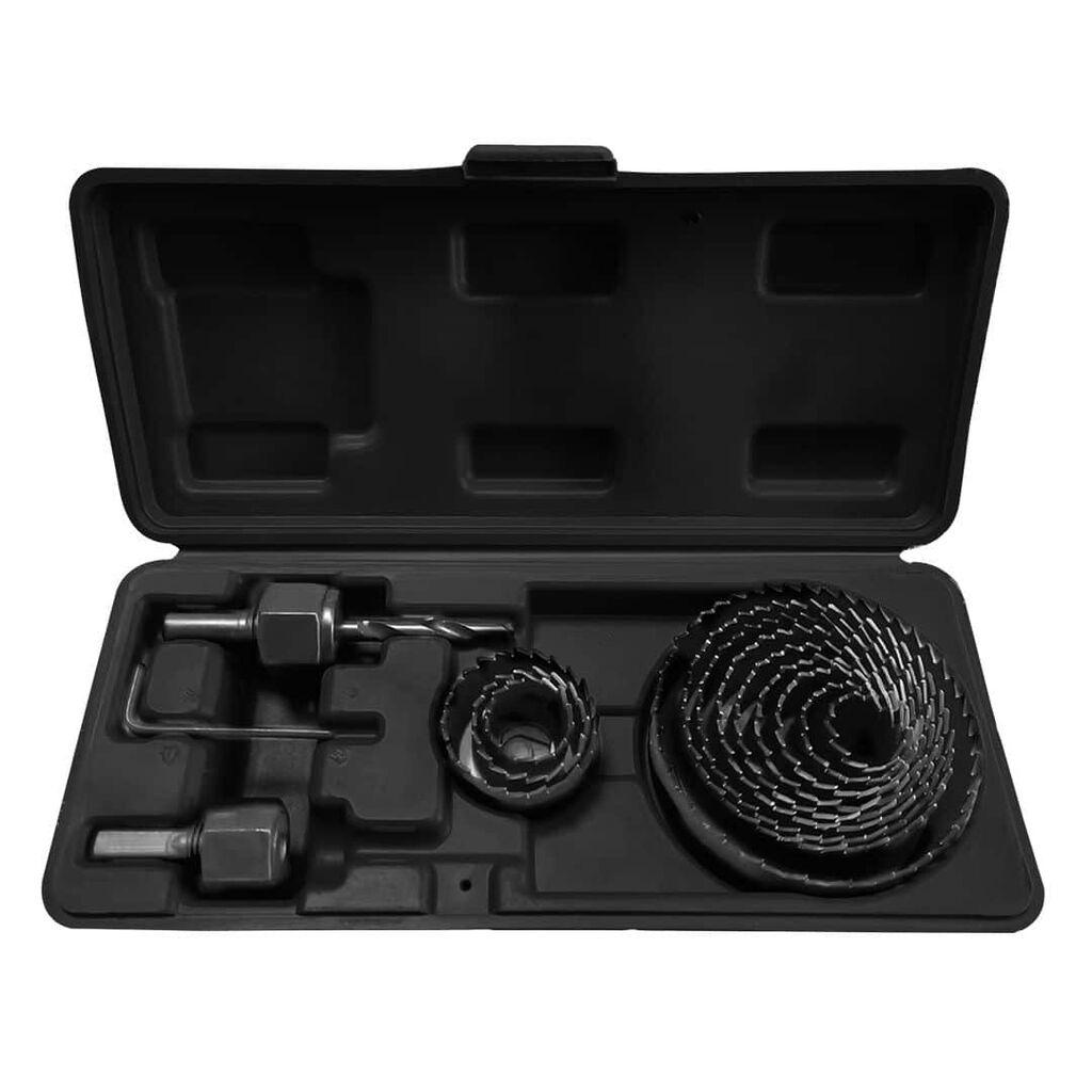 Graphite Set kruna za bušenje rupa s adapterom 56T724, 19-76mm, 15 komada