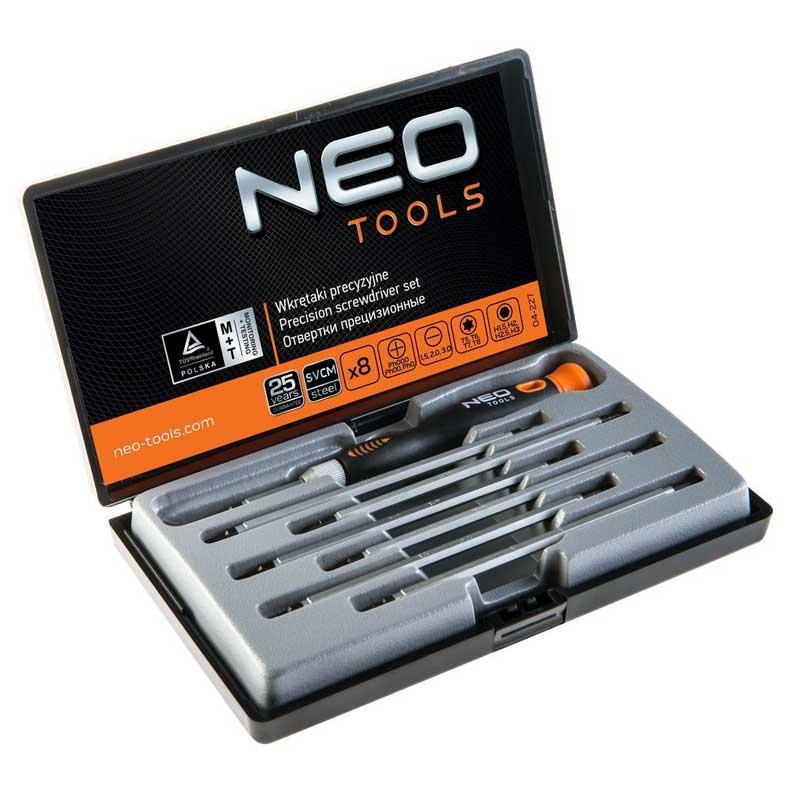 Neo Set preciznih odvijača, 8 komada, 04-227