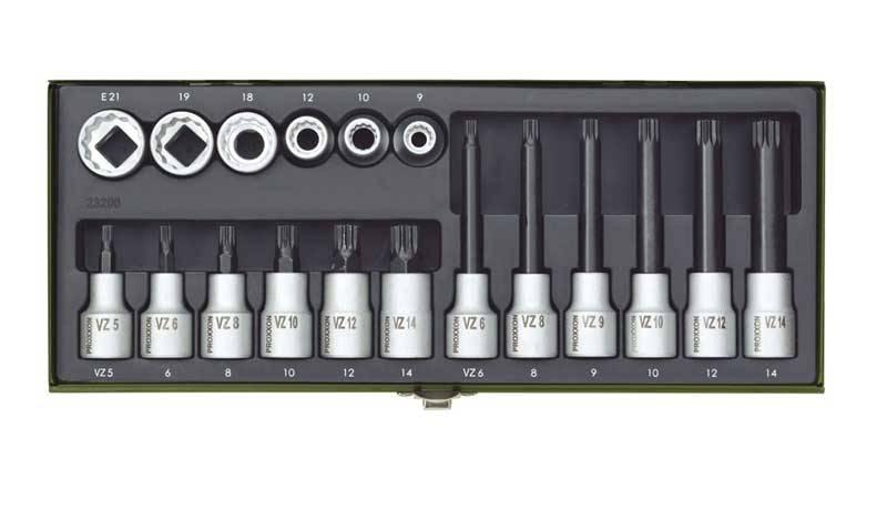 Proxxon Set nasadnih ključeva, 1/2", 18 komada