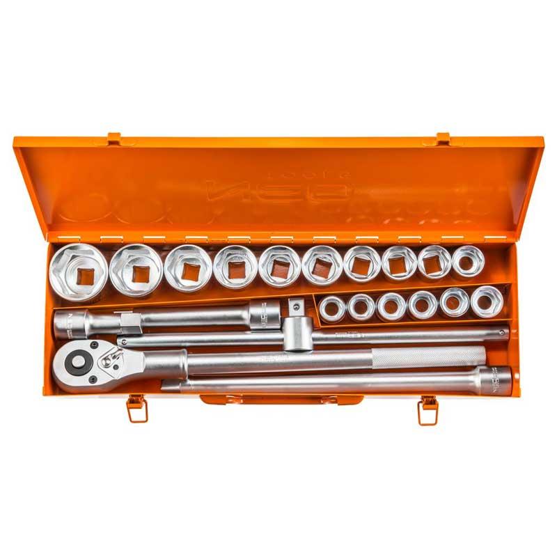 Neo Set nasadnih ključeva ,3/4" s račnom, 08-061