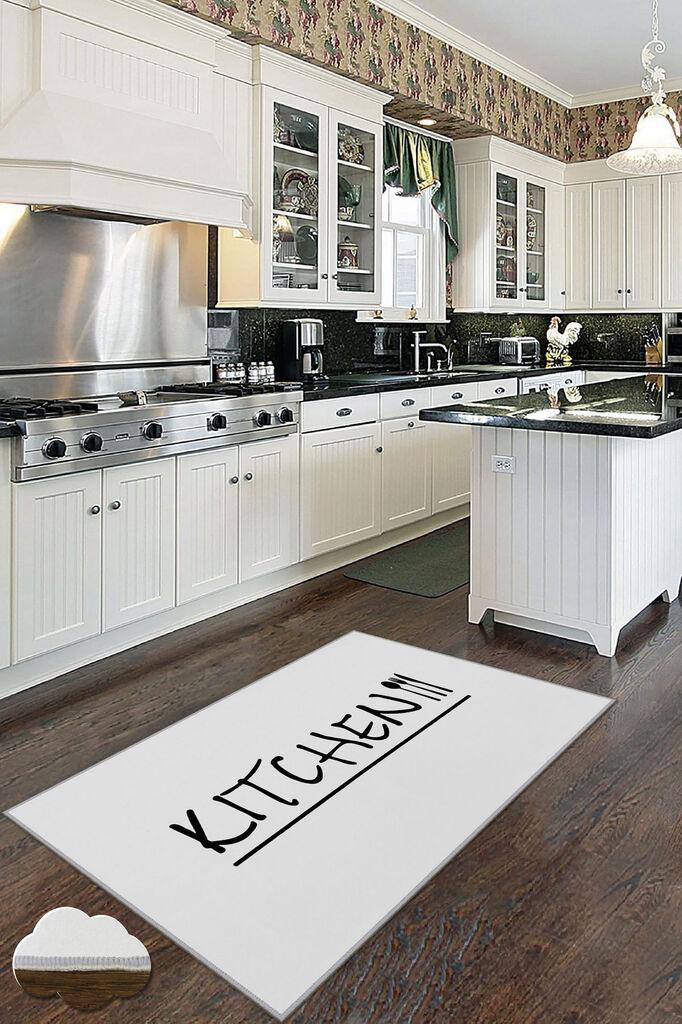 Conceptum Hypnose tepih Wookece236, 80x300 cm, bijelo-crni