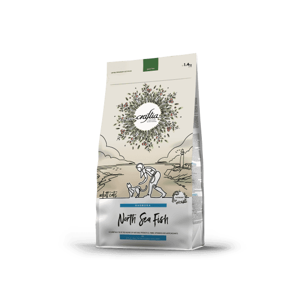 Craftia Harmona Hrana za odrasle mačke, ribe iz Sjevernog mora 320t 1,4 kg