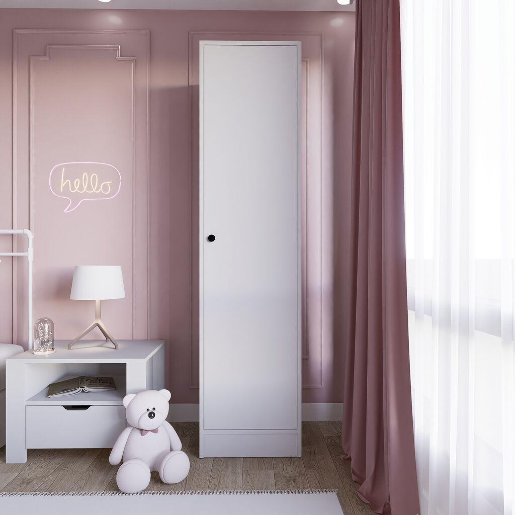 Hanah Home Ormar Daisy 1600-38, 45x182x53 cm, Bijeli