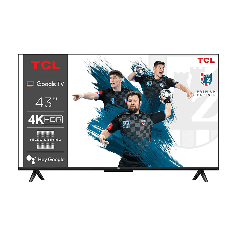 TCL TV 43" V6B 4K Google TV HDR10 HDMI 2.1