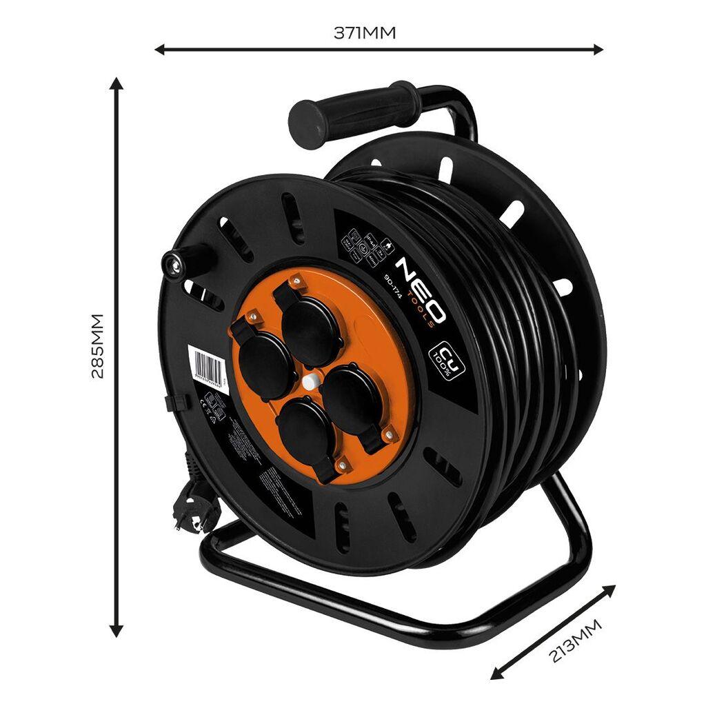 Neo Produžni kabel na kolutu 40m, 3×2.5mm2 90-174