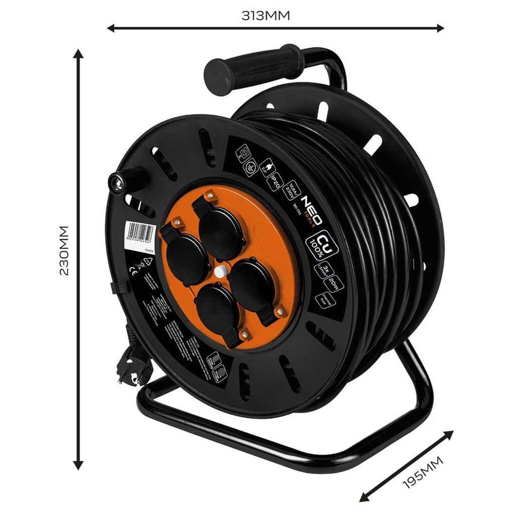 Neo Produžni kabel na kolutu 20m, 3x1.5mm2 90-170
