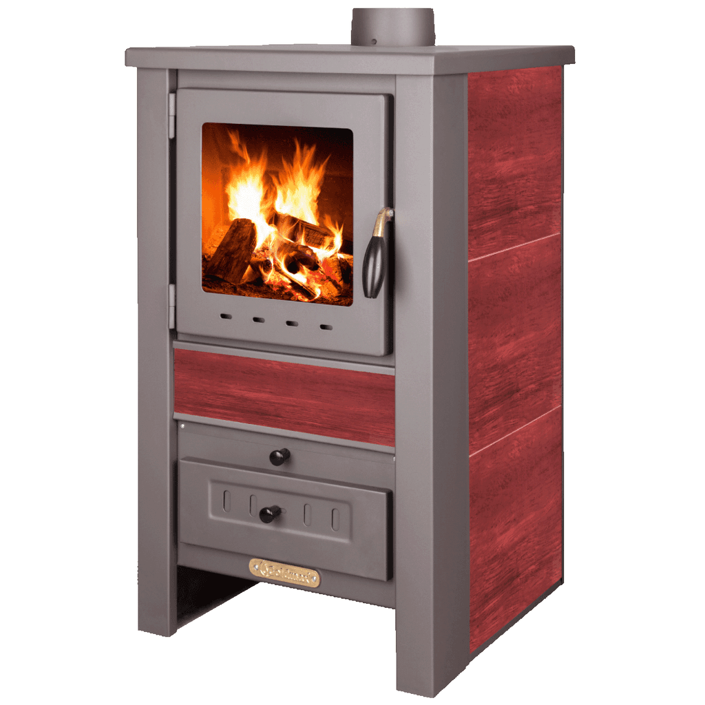 Pro-termo Peć na čvrsto gorivo NOVA G Pro, 7.5kW, Crvena