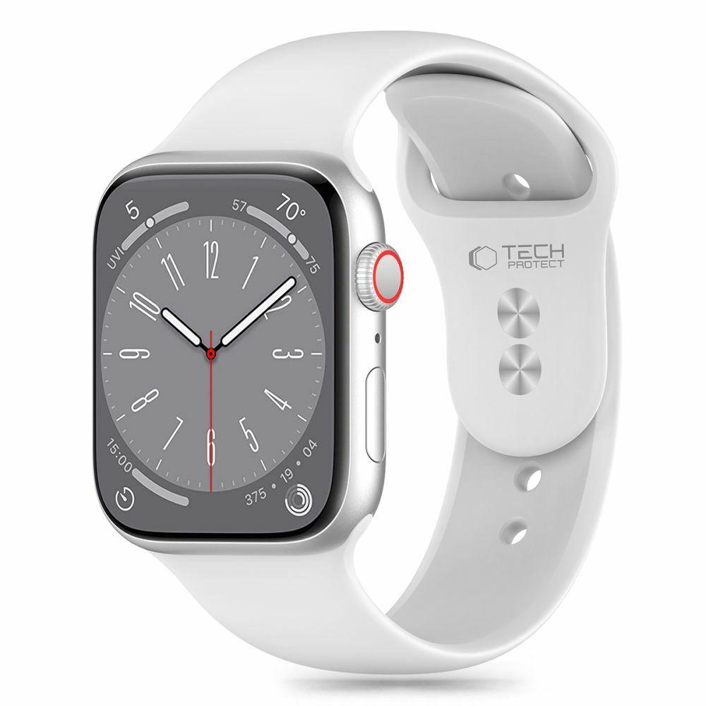 Tech-Protect Narukvica za Apple Watch Silicone, Bijela