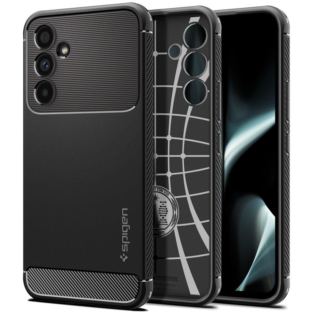 Spigen Maska za mobilni telefon Galaxy A54 5G Rugged Armor, Crna
