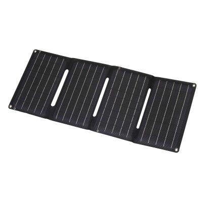 Home Prijenosni solarni USB punjač MSC20W, sklopivi, 2, Crni