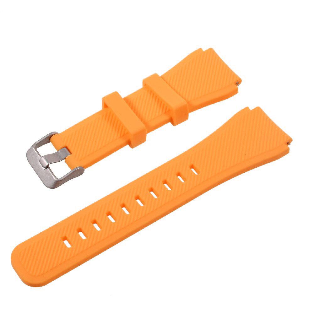 Silikonska narukvica za pametni sat, 22mm, Narandžasta