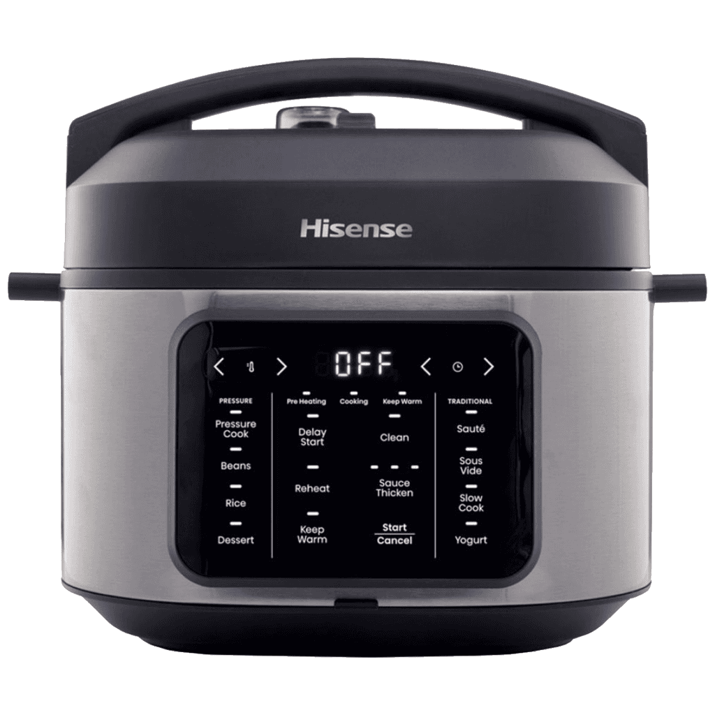 Hisense Višenamjenski lonac Multicooker HMC6SBK, 1500W, 6 L, Sivo-crni