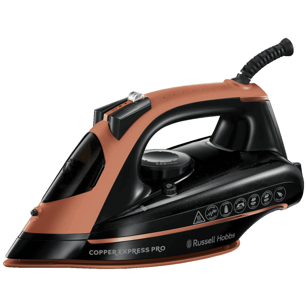 Russell Hobbs Pegla na paru Copper Express Pro 23986-56, 2600W, Crno-roze
