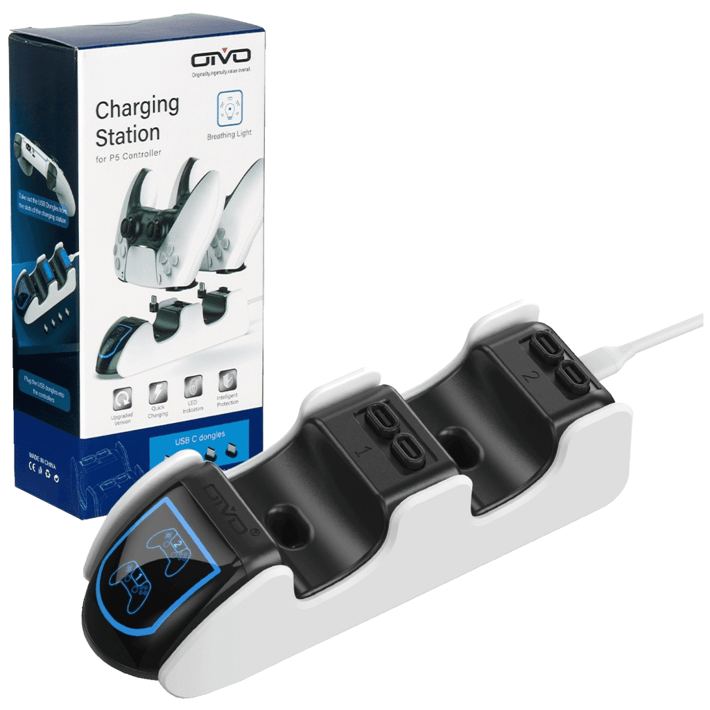 NN-Su Stanica za punjenje bežičnih kontrolera za PS5 Dual Charging Dock For PS5