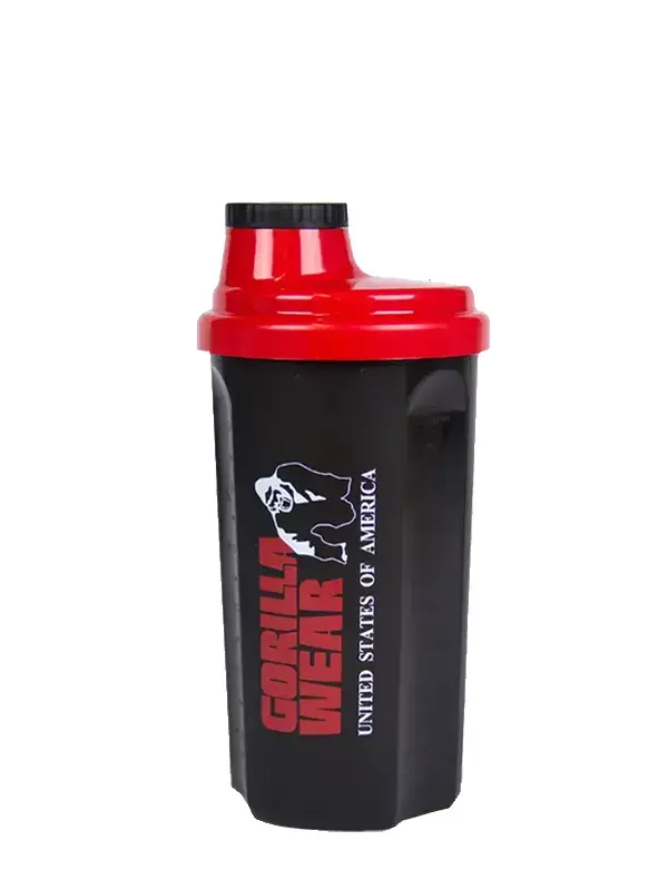 Gorilla Wear Šejker 700ml - Crno/Crveni