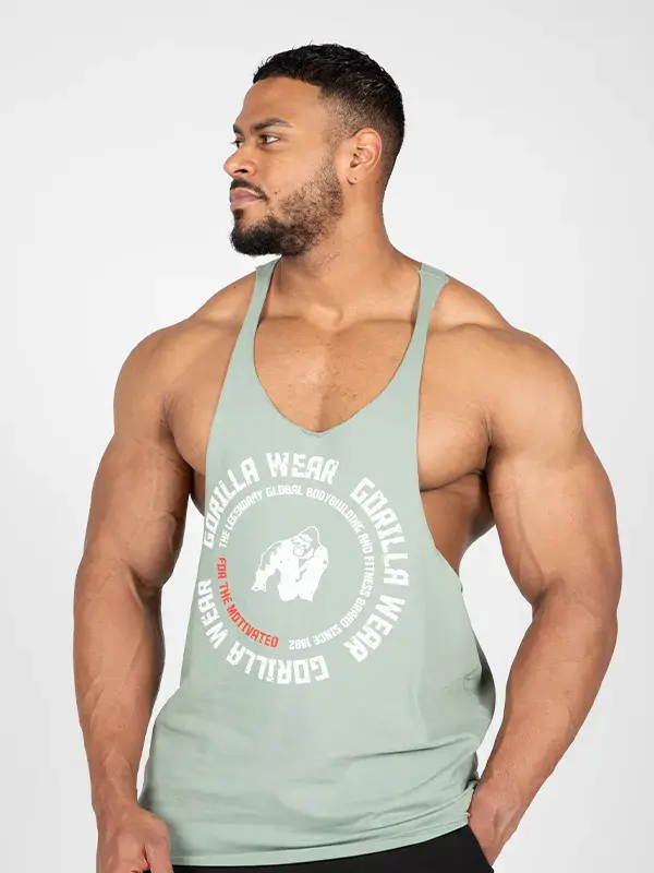 Gorilla Wear MELROSE Stringer Majica - Zelena