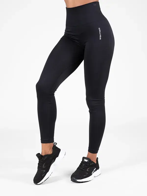 Gorilla Wear QUINCY Bešavne Tajice - Crne