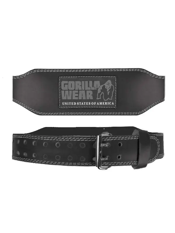 Gorilla Wear KOŽNI Pojas za Dizanje Tegova - Širina 10cm