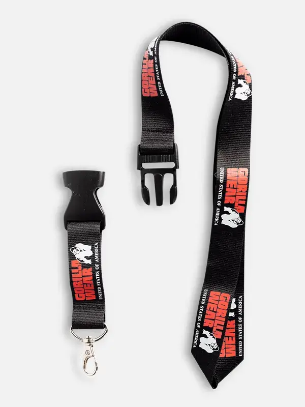 Gorilla Wear Gorilla Wear Vezica za Ključeve - Crno/Crvena