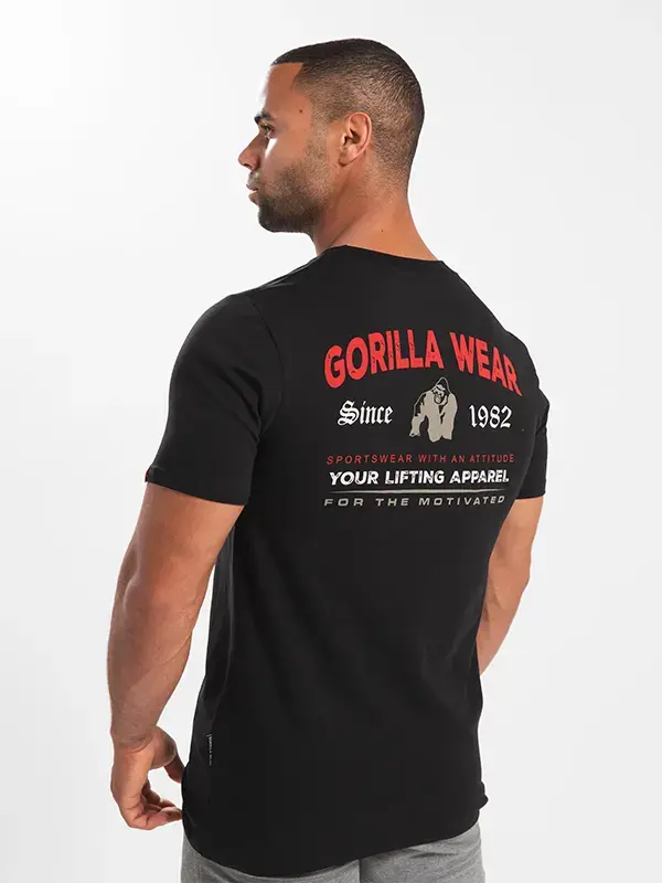 Gorilla Wear WARREN Majica - Crna