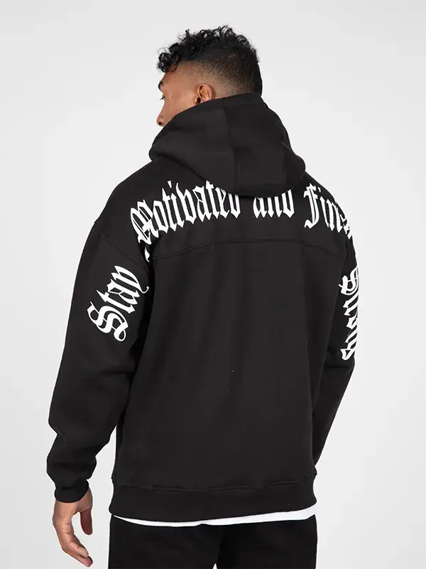 Gorilla Wear UTAH Dukserica - Crna