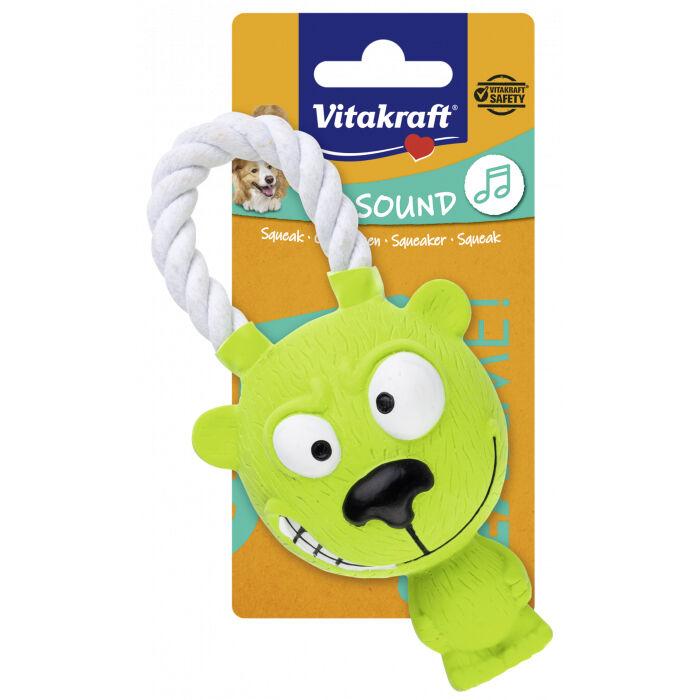 Vitakraft Igračka Grumpy Dog, 15 cm, Zelena