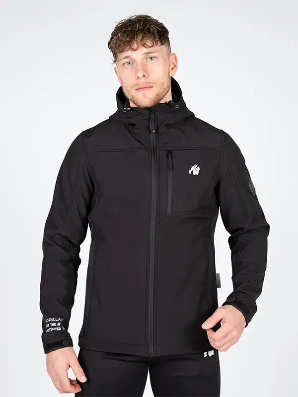 Gorilla Wear Foster Softshell Jakna - Crna